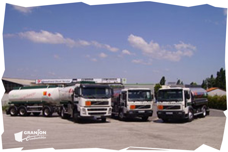 Les camions de livraison de carburant en 2017